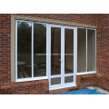 Multiple Configurations Double Glass Aluminium Doors